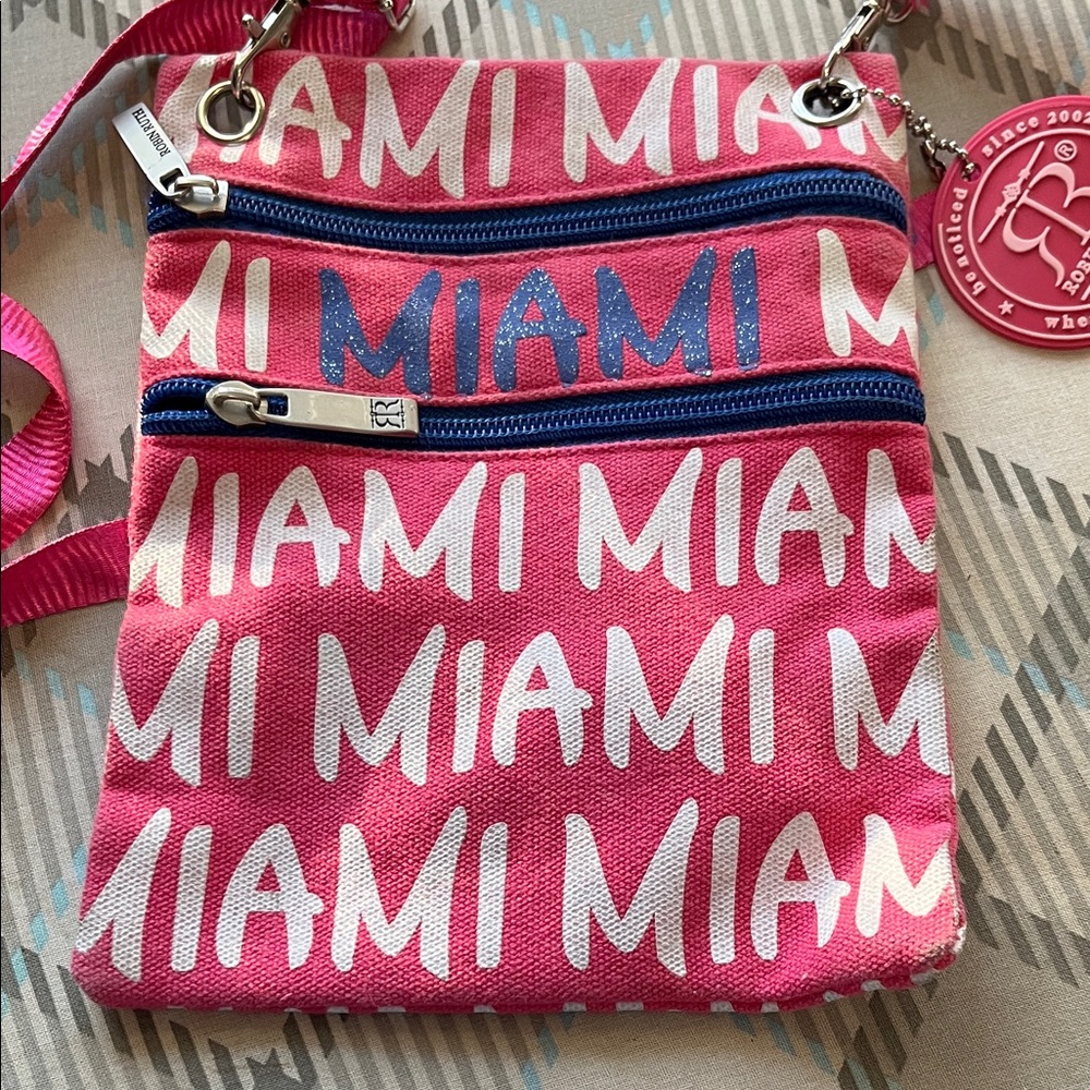 Pink Miami Crossbody Bag